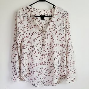 XSP Ann Taylor Floral Blouse
